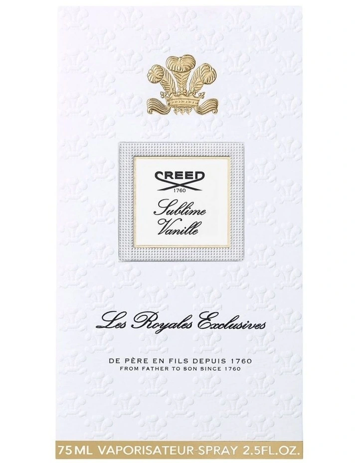 CREED ROYALES EXCLUSIVES SUBLIME VANILLE 75ML CREED ROYALES EXCLUSIVES SUBLIME VANILLE 75ML