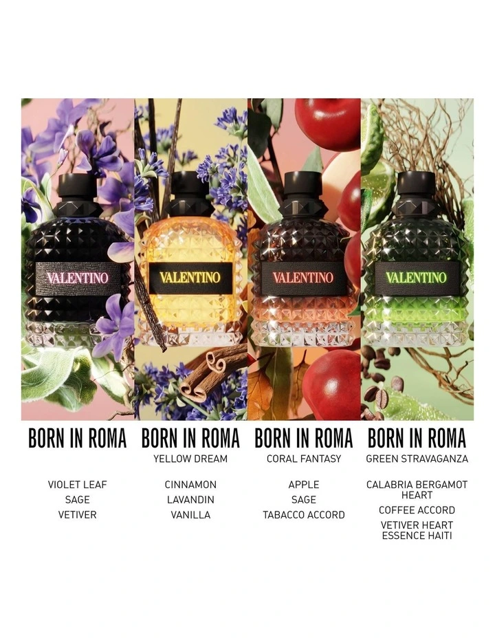 VALENTINO UOMO BORN IN ROMA GREEN STRAVAGANZA EDT 100ML VALENTINO UOMO BORN IN ROMA GREEN STRAVAGANZA EDT 100ML